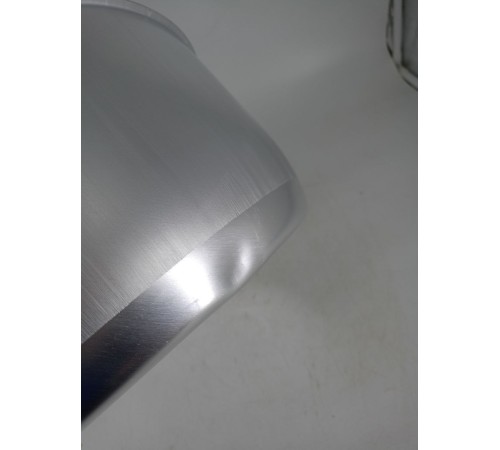 Уценка 25-1736 Кастрюля алюминиевая Демидовский завод МШ-006, 15 л, с крышкой, матовая