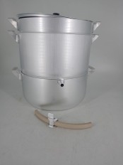 Уценка 25-1857 Соковарка алюминиевая Демидовский завод МТ-041, 6 л, матовая