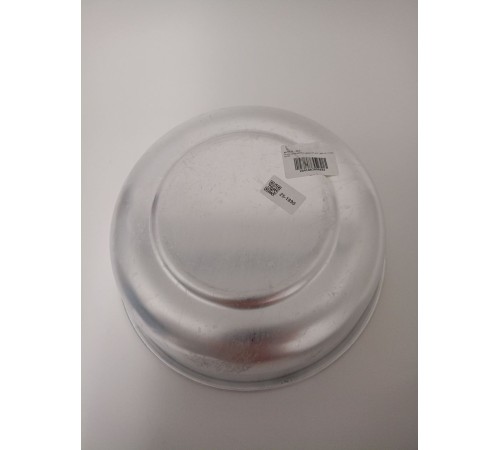 Уценка 25-1890 Миска алюминиевая Демидовский завод МТ-037, 36 см, с крышкой, матовая