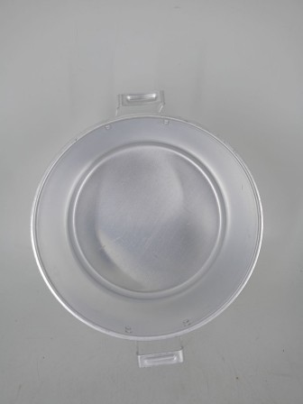 Уценка 25-1544 Кастрюля алюминиевая Демидовский завод МТ-084, 8 л, с крышкой, матовая