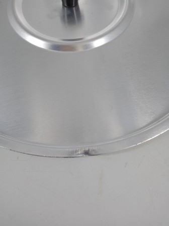 Уценка 25-1544 Кастрюля алюминиевая Демидовский завод МТ-084, 8 л, с крышкой, матовая