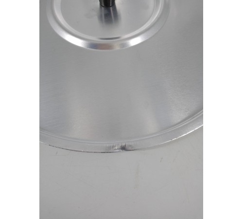 Уценка 25-1544 Кастрюля алюминиевая Демидовский завод МТ-084, 8 л, с крышкой, матовая