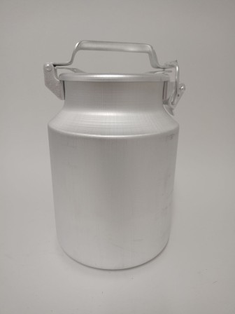 Уценка 25-1718 Бидон алюминиевый Демидовский завод МТ-002, 10 л, прижимная крышка