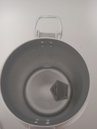 Уценка 25-1718 Бидон алюминиевый Демидовский завод МТ-002, 10 л, прижимная крышка