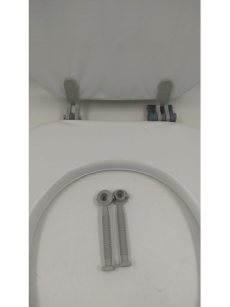 Уценка 24-0738 Сиденье для унитаза мягкое белое с рисунком в асс.