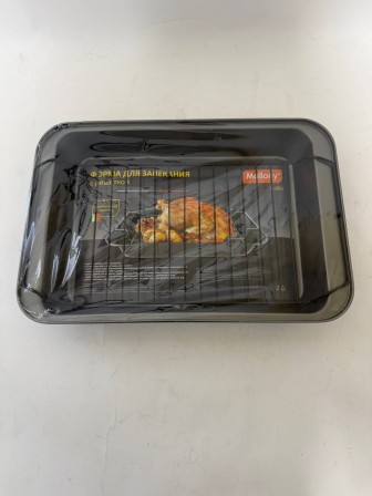 Уценка 25-0467 Форма для запекания MALLONY R-055 с решеткой, 37,5*25,5*5 см