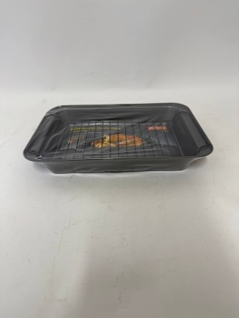 Уценка 25-0467 Форма для запекания MALLONY R-055 с решеткой, 37,5*25,5*5 см