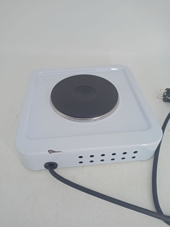 Уценка 25-1248 Электрическая плитка Мечта 111Ч белая, 1 конфорка, чугун