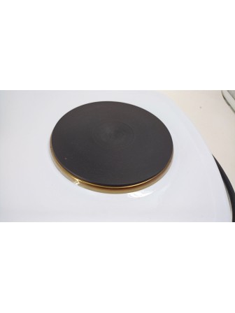 Уценка 25-0654 Электрическая плитка Мечта 212Ч белая, 2 конфорки, чугун