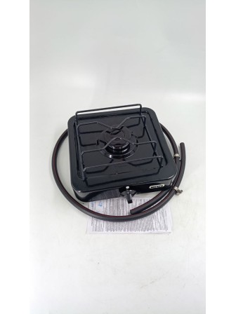 Уценка 25-0685 Плита газовая МЕЧТА-100М одногорелочная настольная черная 1 конфорка