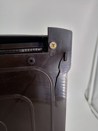 Уценка 24-1762 Почтовый ящик пластиковый Декор коричневый, М6434