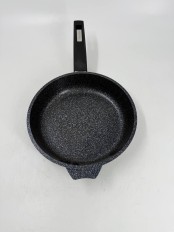 Уценка 23-2428 Сковорода Гранит star C22803 22см, стек. крышка