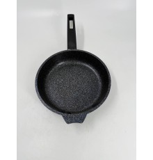 Уценка 23-2428 Сковорода Гранит star C22803 22см, стек. крышка