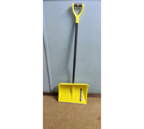 Уценка 23-0136 Лопата снеговая пластиковая Эксперт Викинг 500х390 мм