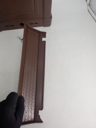 Уценка 21-2337 Ящик почтовый Альтернатива Эконом, с замком, коричневый