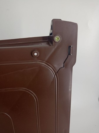 Уценка 21-2337 Ящик почтовый Альтернатива Эконом, с замком, коричневый