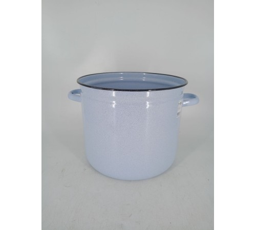 Уценка 25-2130 Кастрюля 12л С-1624/4Рб Фруктовая фантазия голубая, с крышкой