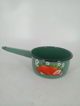 Уценка 25-2134 Ковш 1л 1с22с Клубника садовая изумрудный с зерн.