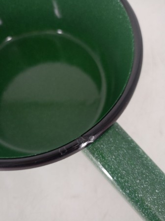 Уценка 25-2134 Ковш 1л 1с22с Клубника садовая изумрудный с зерн.