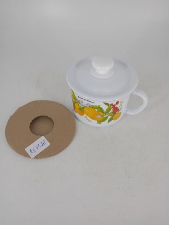 Уценка 25-1926 Кружка с крышкой 1л С-0207П2/4Э Фруктовая фантазия