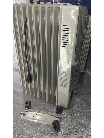 Уценка 23-3317 Масляный радиатор Oasis BB-20T с тепловентилятором, 2000 Вт, 9 секций