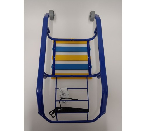 Уценка 22-4033 Санки Тимка T3K/C2 синие спинка, ручка, ремень, кол