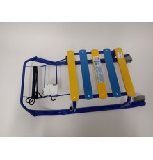 Уценка 22-4034 Санки Тимка T3K/C2 синие спинка, ручка, ремень, кол