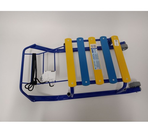 Уценка 22-4034 Санки Тимка T3K/C2 синие спинка, ручка, ремень, кол