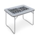 Уценка 23-0626 Стол складной Nika ССТ-5/И, серебристый, с шахматной разметкой