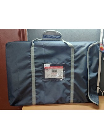 Уценка 23-0626 Стол складной Nika ССТ-5/И, серебристый, с шахматной разметкой