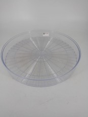 Уценка 25-0484 Поддон-решето для сушилки Ветерок-2, 39 см (большой), прозрачный - 1 поддон