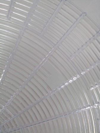 Уценка 25-0484 Поддон-решето для сушилки Ветерок-2, 39 см (большой), прозрачный - 1 поддон