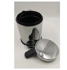 Уценка 24-1087 Ведро для мусора нерж.с педалью 5л Perilla