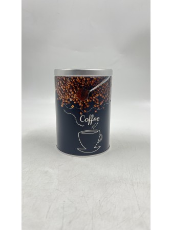 Уценка 25-0699 Банка с крышкой металлическая MALLONY "Кофе", круглая, объем 900 мл