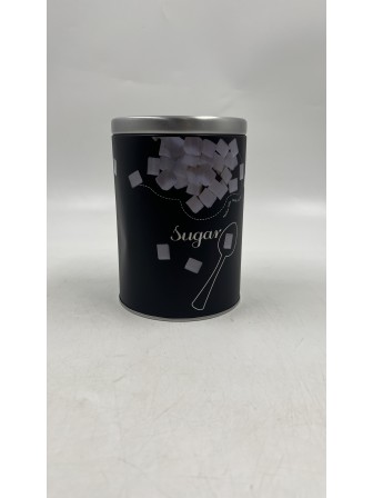 Уценка 25-0708 Банка с крышкой металлическая MALLONY Сахар, круглая, объем 900 мл