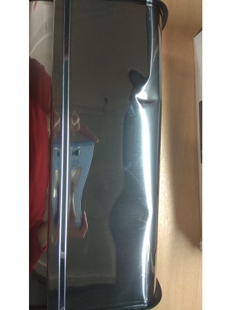 Уценка 23-2604 Хлебница с крышкой нержавеющая сталь Mallony Grano