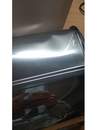 Уценка 23-3097 Хлебница с крышкой нержавеющая сталь Mallony Grano