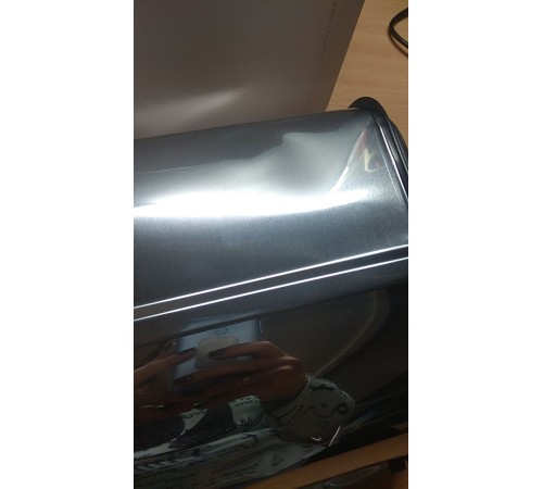 Уценка 23-3097 Хлебница с крышкой нержавеющая сталь Mallony Grano