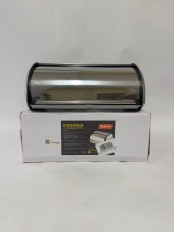 Уценка 23-3146 Хлебница с крышкой нержавеющая сталь Mallony Grano