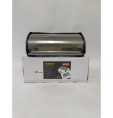 Уценка 23-3146 Хлебница с крышкой нержавеющая сталь Mallony Grano
