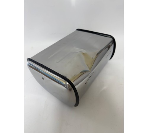 Уценка 23-3146 Хлебница с крышкой нержавеющая сталь Mallony Grano