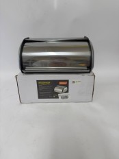 Уценка 23-3231 Хлебница с крышкой нержавеющая сталь Mallony Grano