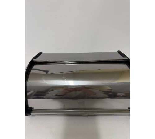 Уценка 23-3231 Хлебница с крышкой нержавеющая сталь Mallony Grano