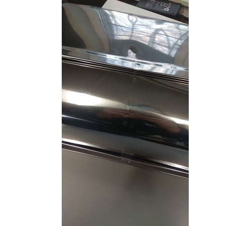 Уценка 23-3237 Хлебница с крышкой нержавеющая сталь Mallony Grano