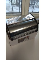 Уценка 23-3398 Хлебница с крышкой нержавеющая сталь Mallony Grano