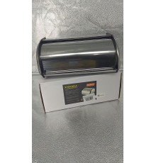 Уценка 24-0388 Хлебница с крышкой нержавеющая сталь Mallony Grano