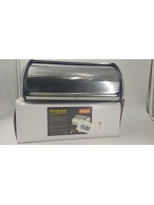 Уценка 24-0563 Хлебница с крышкой нержавеющая сталь Mallony Grano