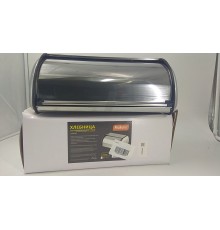 Уценка 24-0563 Хлебница с крышкой нержавеющая сталь Mallony Grano