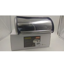 Уценка 24-0708 Хлебница с крышкой нержавеющая сталь Mallony Grano