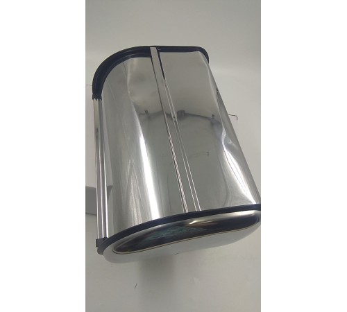 Уценка 24-0708 Хлебница с крышкой нержавеющая сталь Mallony Grano